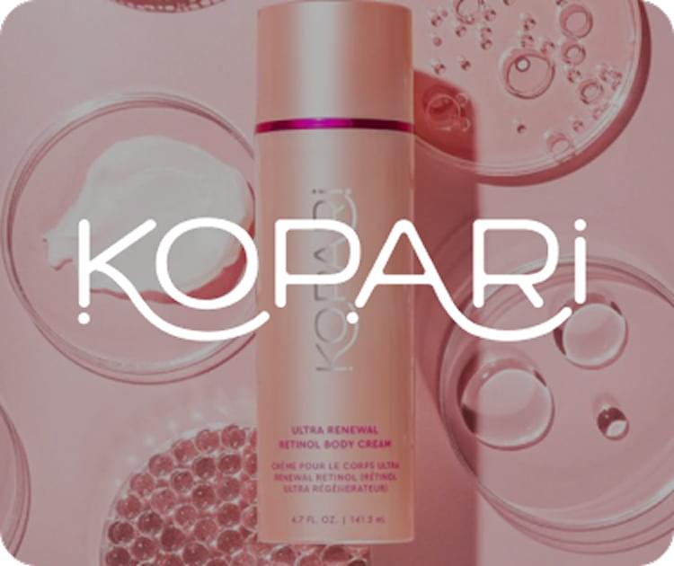 Ultra Renewal Retinol Body Cream by Kopari, a natural skincare product with retinol for skin regeneration